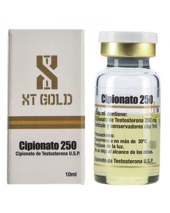 Cipionato 250 (Cipionato de Testosterona) 10 Ml XT Gold