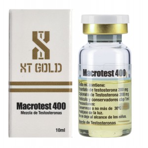 Macrotest 400 (Heptylato-Cipionato de Testosterona) XT Gold