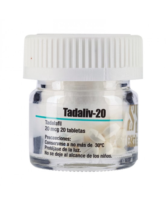 Tadaliv 20 (Tadafil) pastillas para lograr o mantener una erección. XT Gold