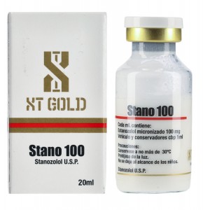 Stano 100  (Estanozolol Inyectable Micronizado) 20Ml  XT Gold