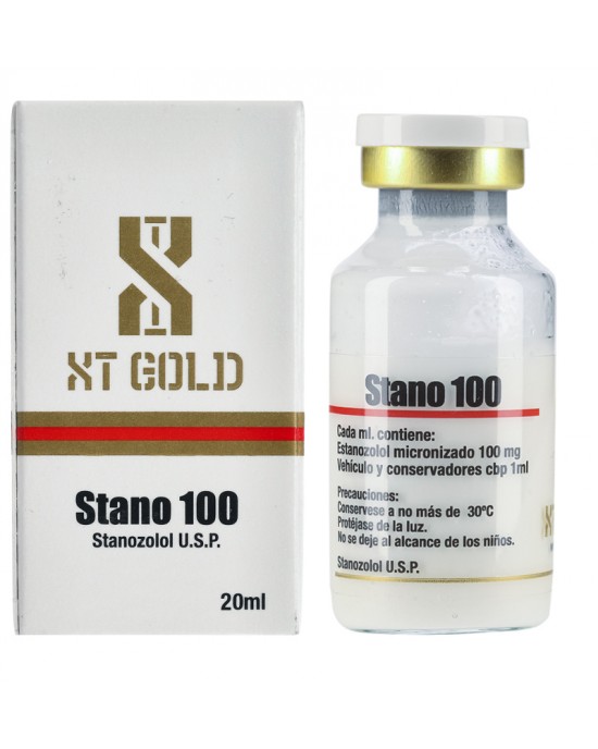 Stano 100  (Estanozolol Inyectable Micronizado) 20Ml  XT Gold