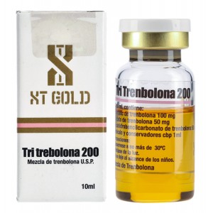 Tri-Trembolona 200 (Acetato, Enantato, Hexahydrobenzylcarbonato Trembolona) 10 Ml XT Gold